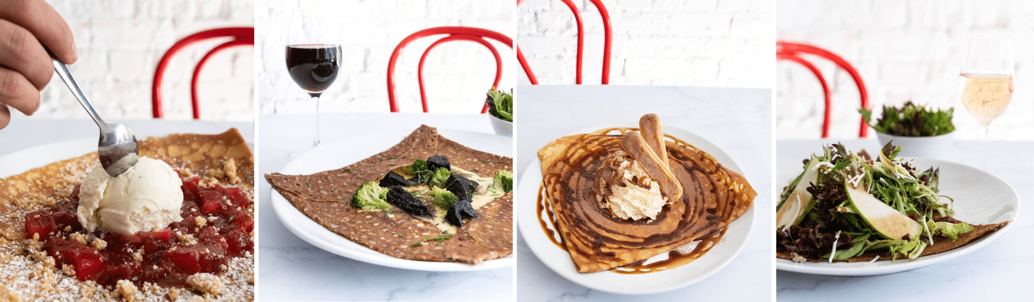 Four Frogs creperie august specials