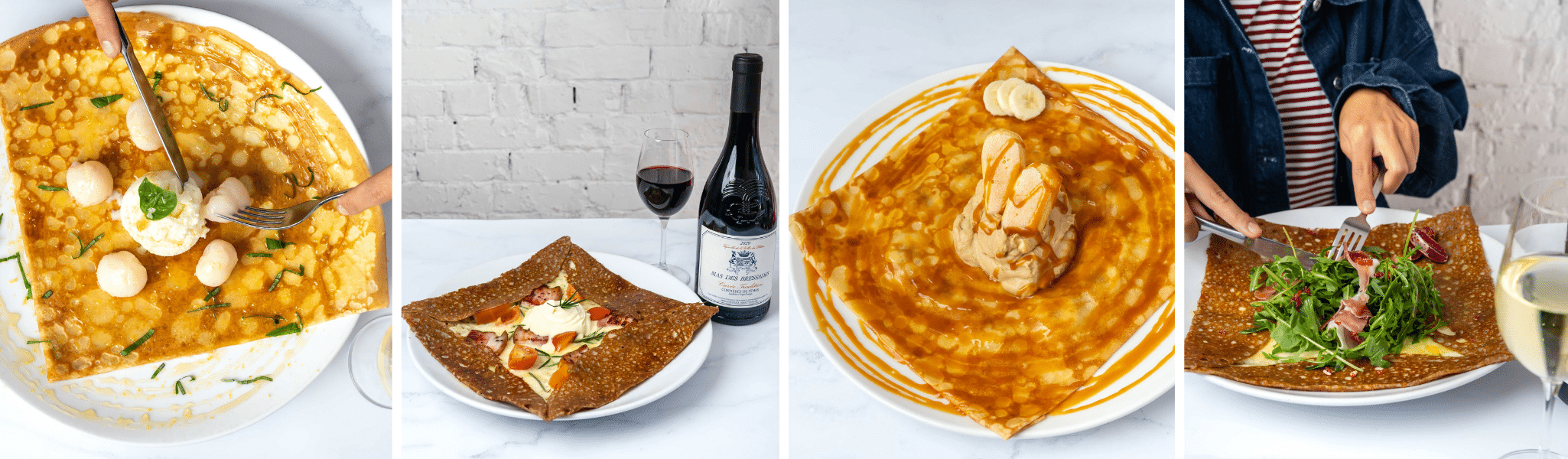 Four Frogs Creperie - august specials 2023